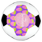 Erdbeere Lila Fußball (Gedreht)