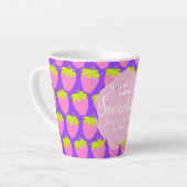 Erdbeere Lila Milchtasse (Linke Ecke)