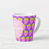 Erdbeere Lila Milchtasse (Rechte Ecke)