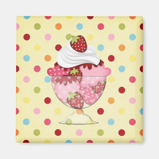 Erdbeere Magnet