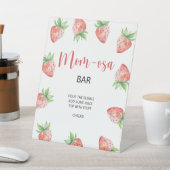 Erdbeere \ Mama-osa-Bar Sockelschild (In SItu)