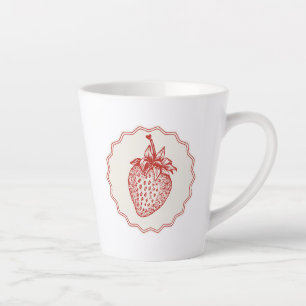 Erdbeere Milchtasse