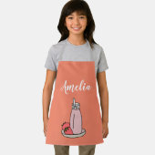 Erdbeere Milkshake Retrosa Schürze (Insitu)