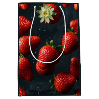Erdbeere Mittlere Geschenktüte