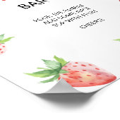 Erdbeere Mom-osa-Bar  Poster (Ecke)