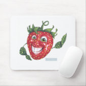 Erdbeere Mousepad (Mit Mouse)