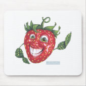 Erdbeere Mousepad (Vorne)