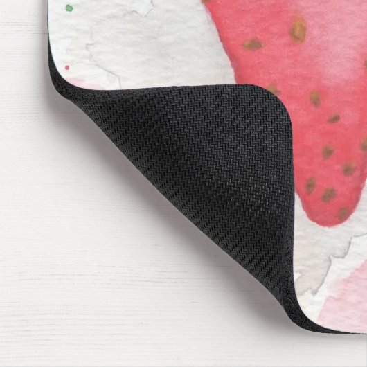 Erdbeere Mousepad (Ecke)