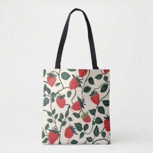 Erdbeere-Muster Tasche