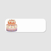 Erdbeere Namensschild (Vorderseite)