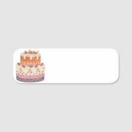 Erdbeere Namensschild