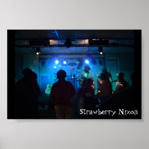 Erdbeere Nixon Poster