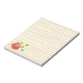 Erdbeere Notizblock (Rotiert)