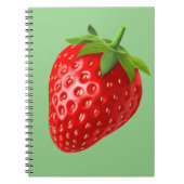 Erdbeere Notizblock (Vorderseite)
