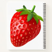Erdbeere Notizblock (Rückseite)