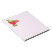 Erdbeere Notizblock (angewinkelt)