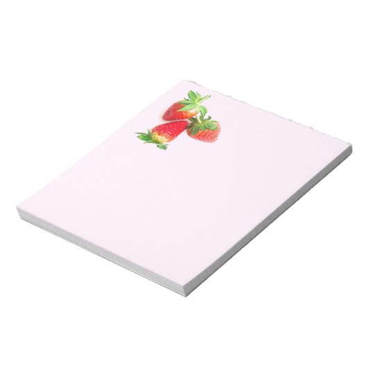 Erdbeere Notizblock (Rotiert)