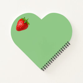 Erdbeere Notizblock