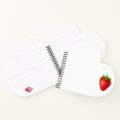 Erdbeere Notizblock (Innenseite)