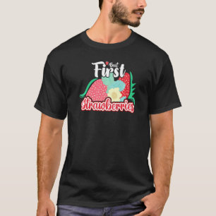 Erdbeere Obstgarten Pflanze Samen Erdbeeren T-Shirt
