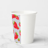 Erdbeere Pappbecher (Links)