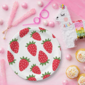 Erdbeere Pappteller (Party)