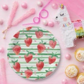 Erdbeere Pappteller (Party)