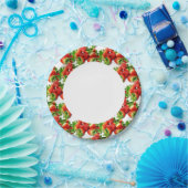 Erdbeere Pappteller (Party)