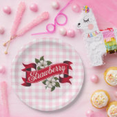 Erdbeere Pappteller (Party)