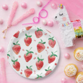 Erdbeere Pappteller (Party)