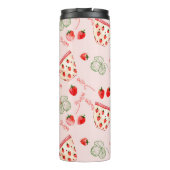 Erdbeere-Party Thermosbecher (Rückseite)