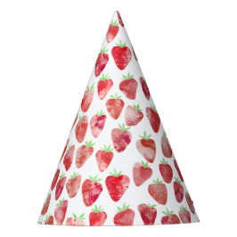 Erdbeere Partyhütchen