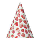 Erdbeere Partyhütchen (Links)