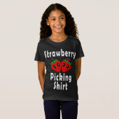 Erdbeere Picken Erdbeeren in Liebe Niedrige Kosten T-Shirt (Vorne ganz)