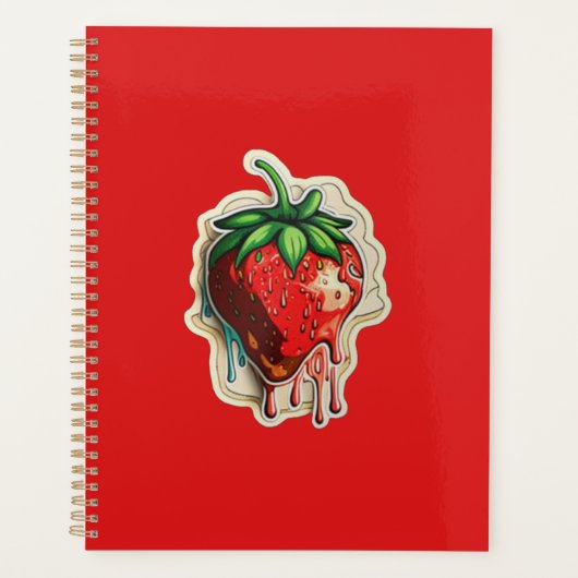 Erdbeere Planer (Vorderseite)