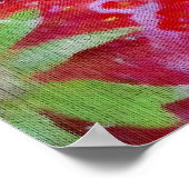 Erdbeere Poster (Ecke)