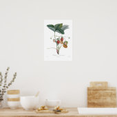 Erdbeere Poster (Küche)