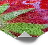 Erdbeere Poster (Ecke)