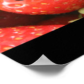 Erdbeere Poster (Ecke)