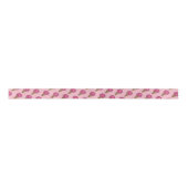 Erdbeere Rosa Eiscreme Waffelkone Feinschmecker Satinband (Vorderseite)