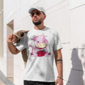 Erdbeere Rosa Kuhmilch T-Shirt