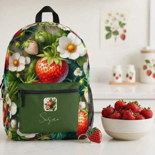 Erdbeere Rot Beeren Frucht Rucksack