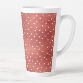 Erdbeere Rot Weiße Punkte Milchtasse (Rechts)