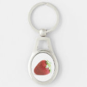 Erdbeere Schlüsselanhänger (Vorderseite)
