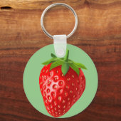 Erdbeere Schlüsselanhänger (Vorderseite)