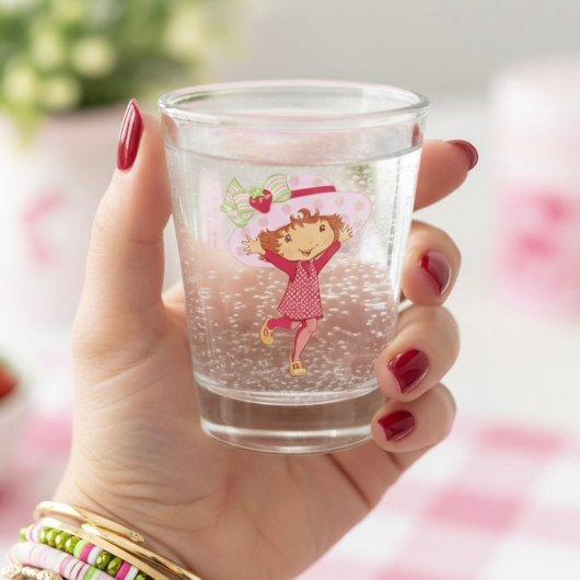Erdbeere Schnapsglas