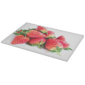 Erdbeere Schneidebrett (Ecke)