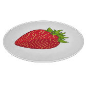 Erdbeere Schneidebrett (Ecke)