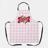 Erdbeere Schürze (Vorderseite)