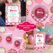 Erdbeere Shortcake 1. Geburtstag Party Pappteller